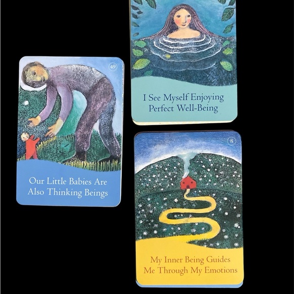 The Law of Attraction Teachings of Abraham 60 card deck Conscious Creation EUC - Picture 5 of 9